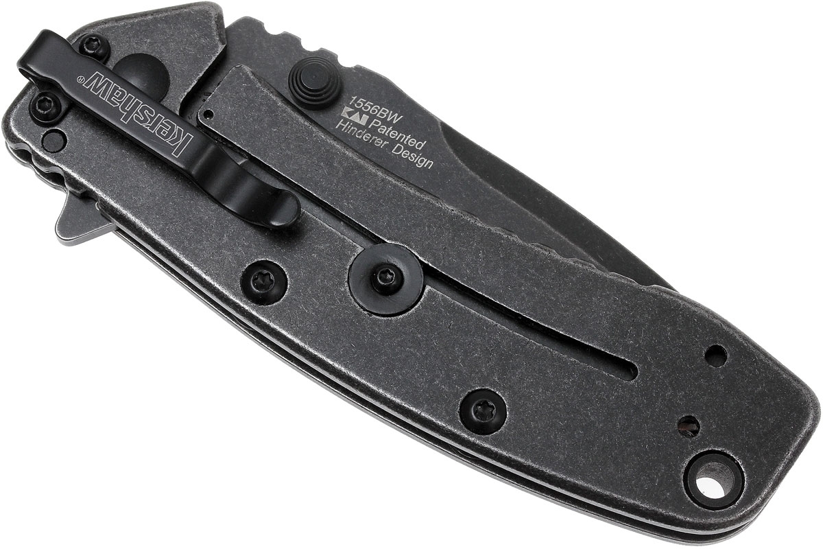 Складной полуавтоматический нож Kershaw Cryo II K1556BW, сталь 8Cr13MoV, рукоять нержавеющая сталь - фото 7