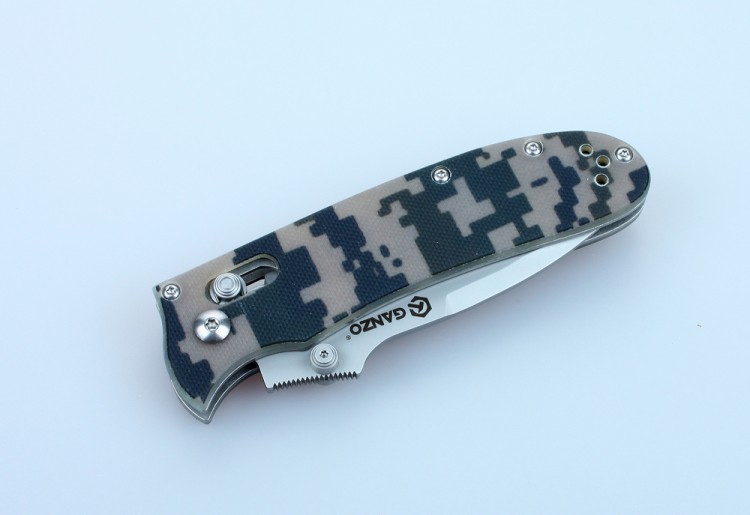 Нож Ganzo G704-CA, камуфляж - фото 5