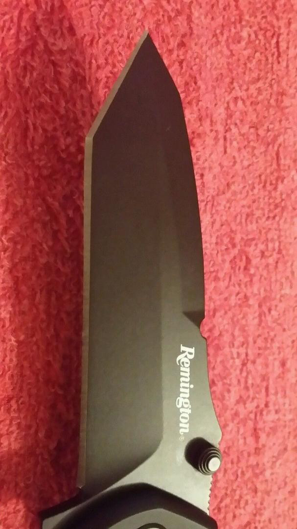 Нож складной Remington Echo II Tanto 8.7 см, сталь Bhler N690 DLC Coating, рукоять алюминий/термопластик от Ножиков