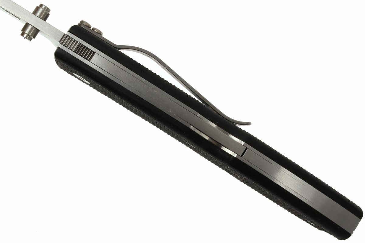 фото Нож складной lionsteel 8800 bk opera, сталь d2 tool steel, рукоять стеклотекстолит g-10, черный lion steel