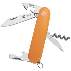 Фото Нож перочинный Stinger 90 мм, 10 функций, оранжевый