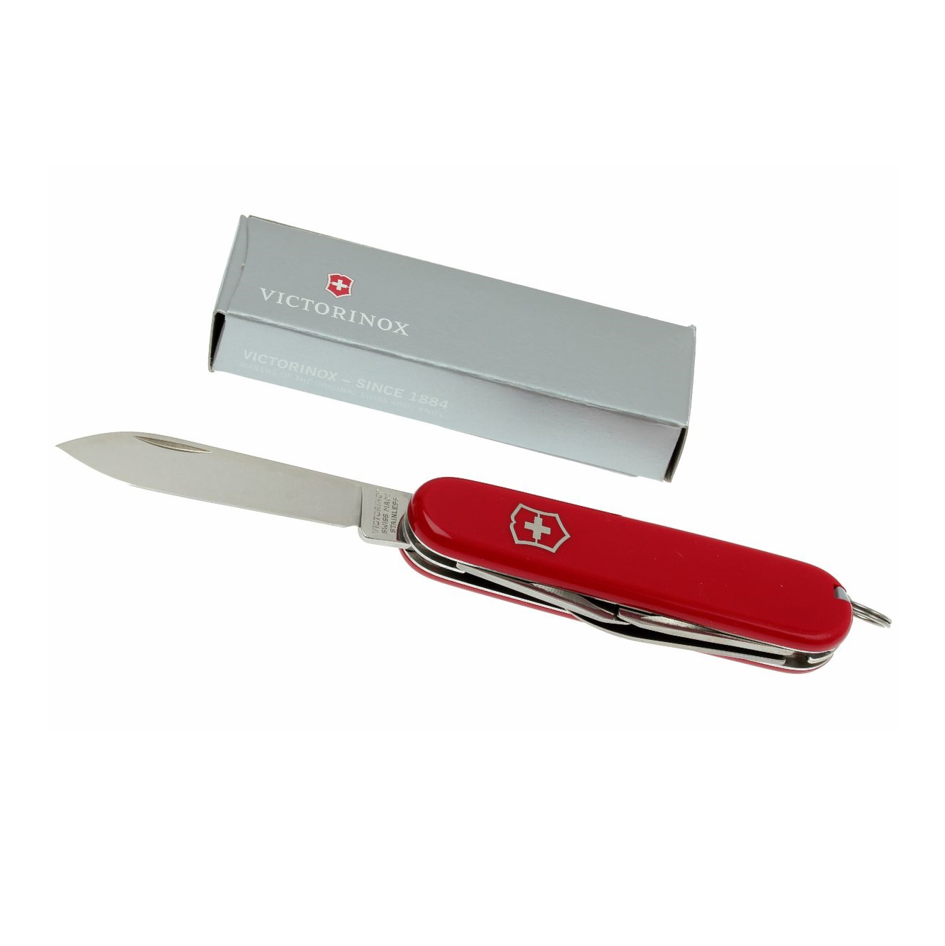 Нож перочинный Victorinox Tourist, сталь X55CrMo14, рукоять Cellidor®, красный от Ножиков