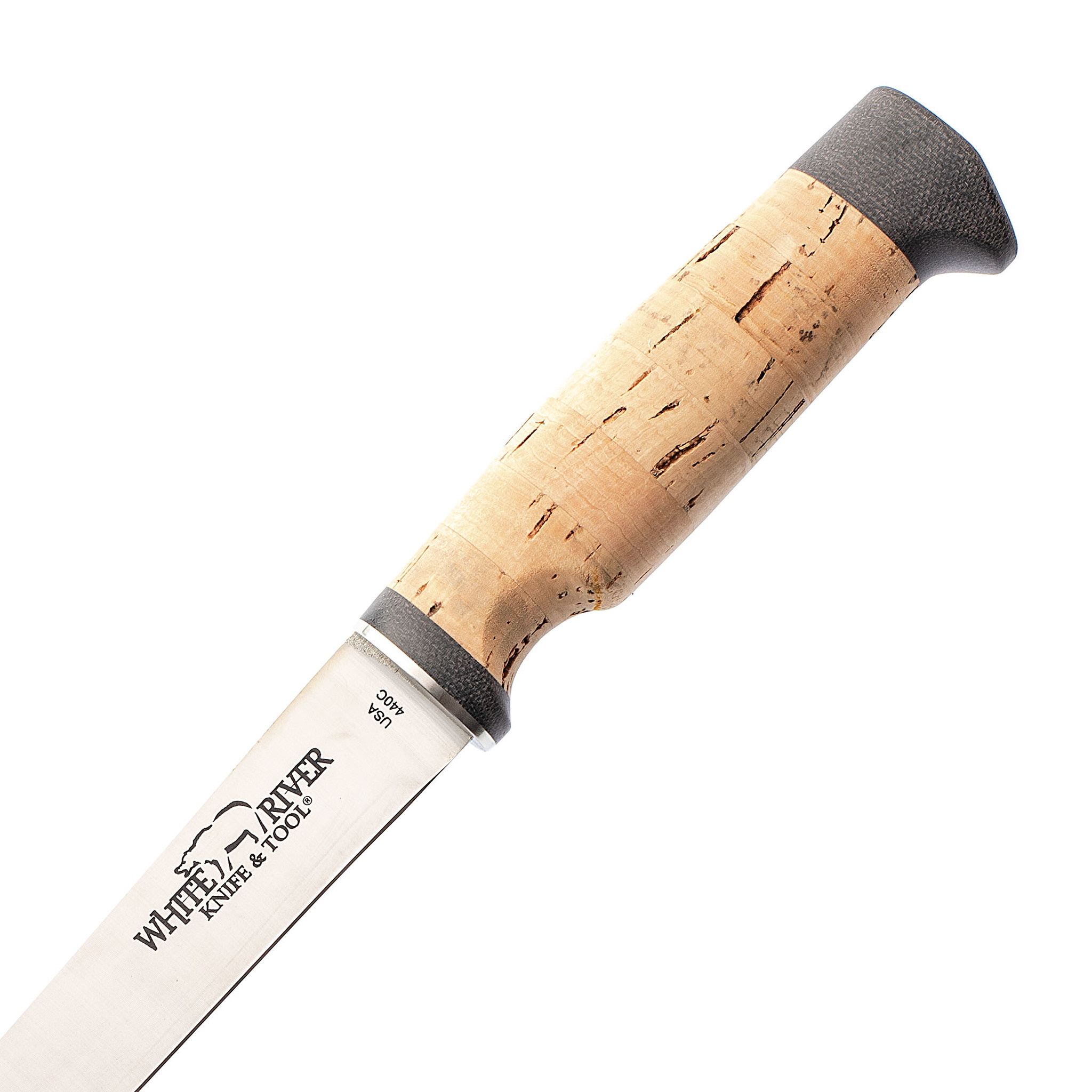 Нож White River Traditional Fillet 8 5 Cork Stonewash сталь 440c рукоять пробковое дерево