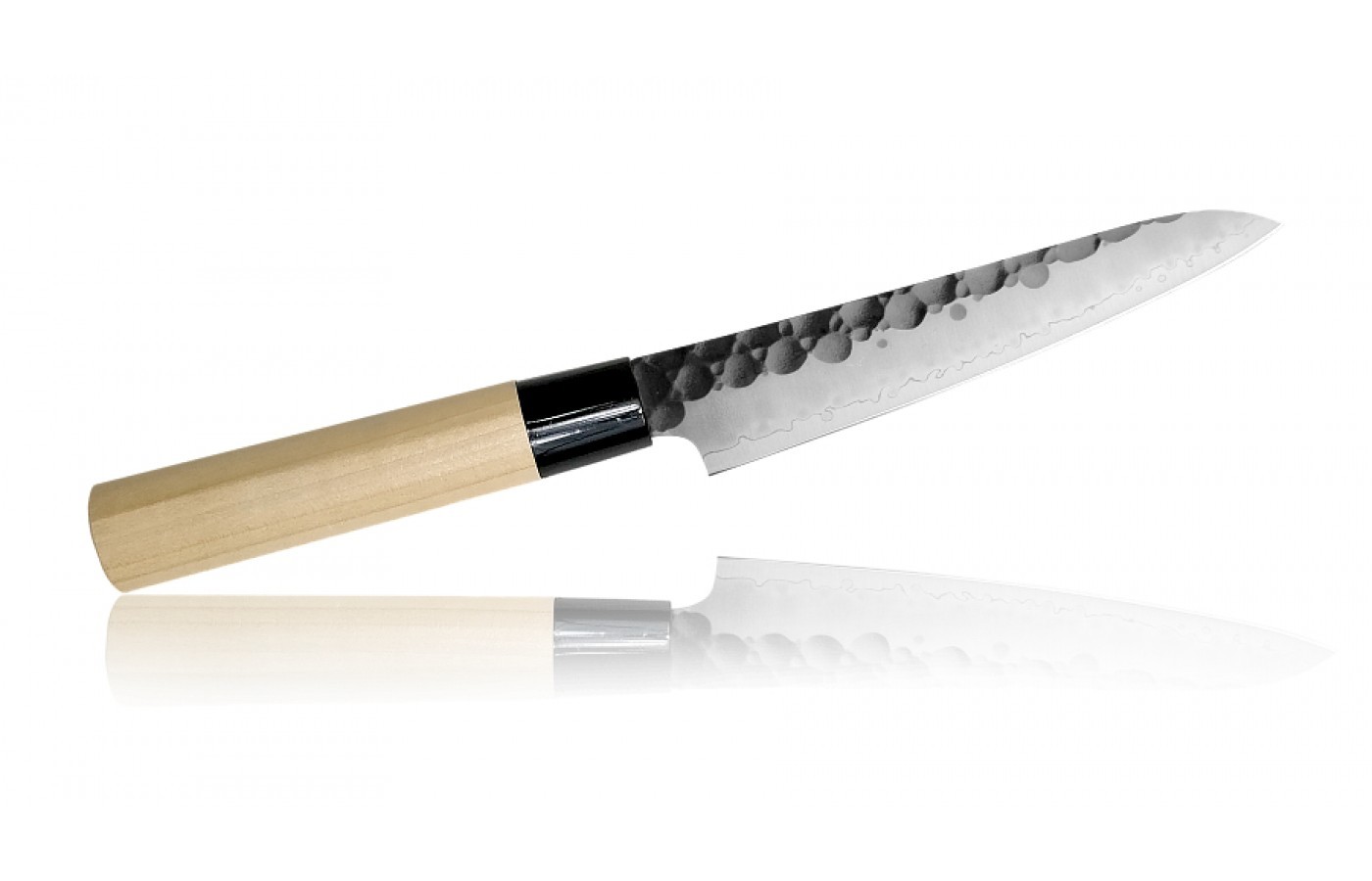 фото Универсальный нож hammered finish, сталь vg-10 tojiro