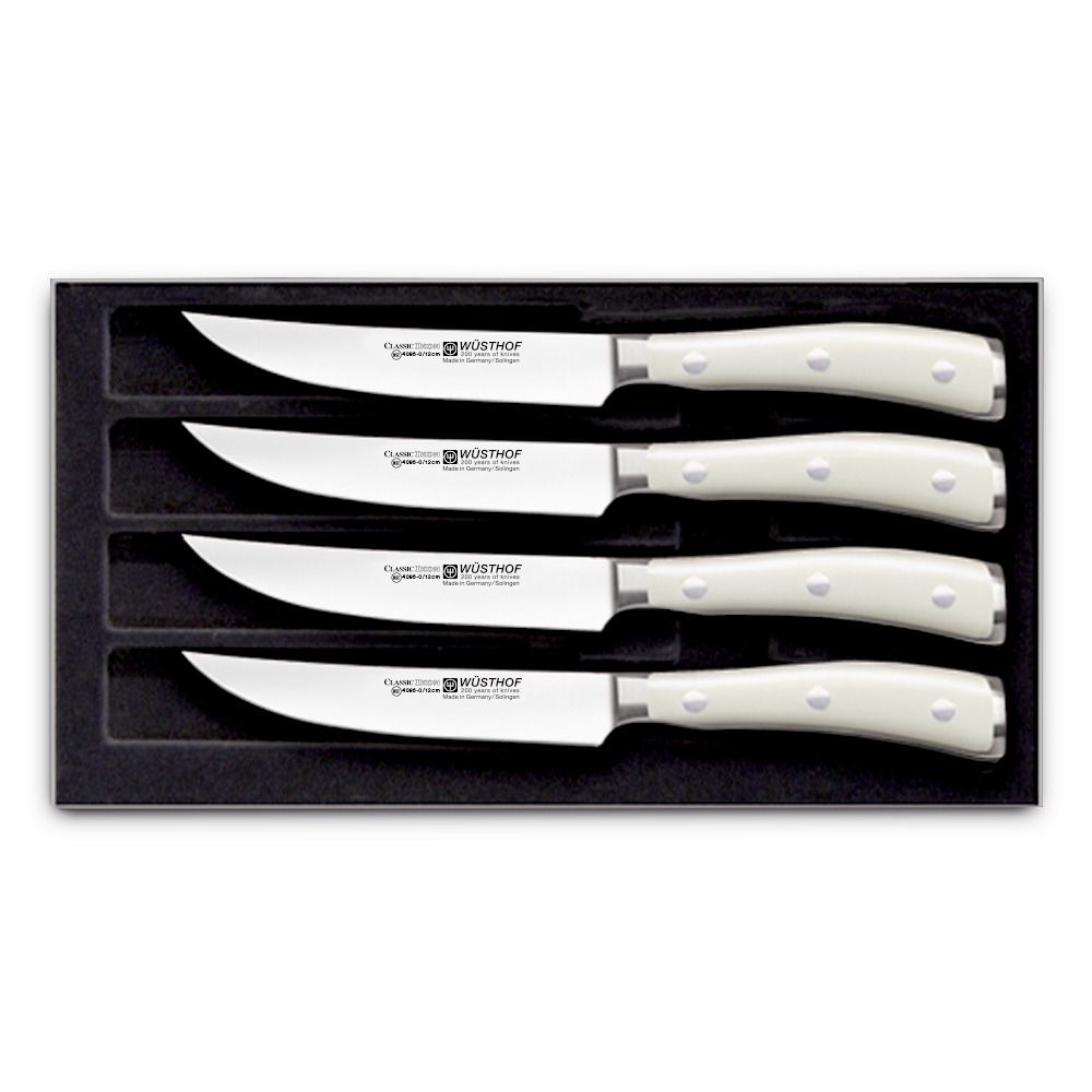 Набор ножей для стейка 4 шт. 9716-0, серия Ikon Cream White