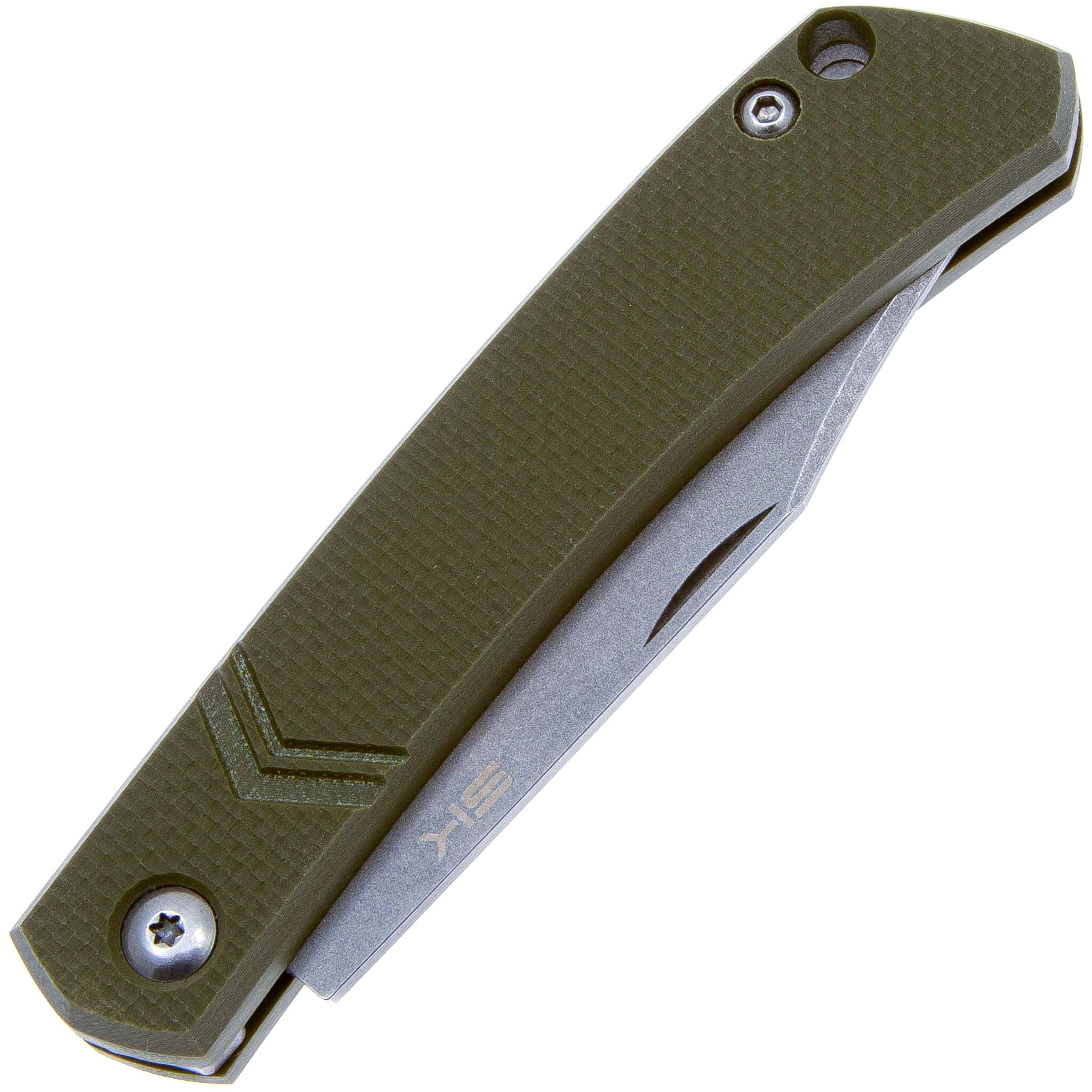 Складной нож N.C.Custom Капрал, сталь AUS-8, рукоять G10 - фото 3