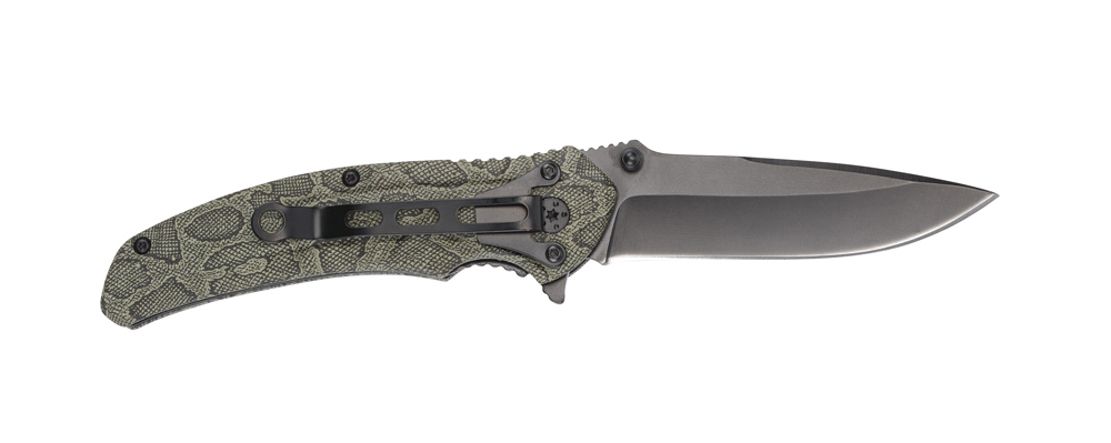 Нож складной Stinger FK-019SAK-CA, сталь 3Cr13, рукоять алюминий - фото 3