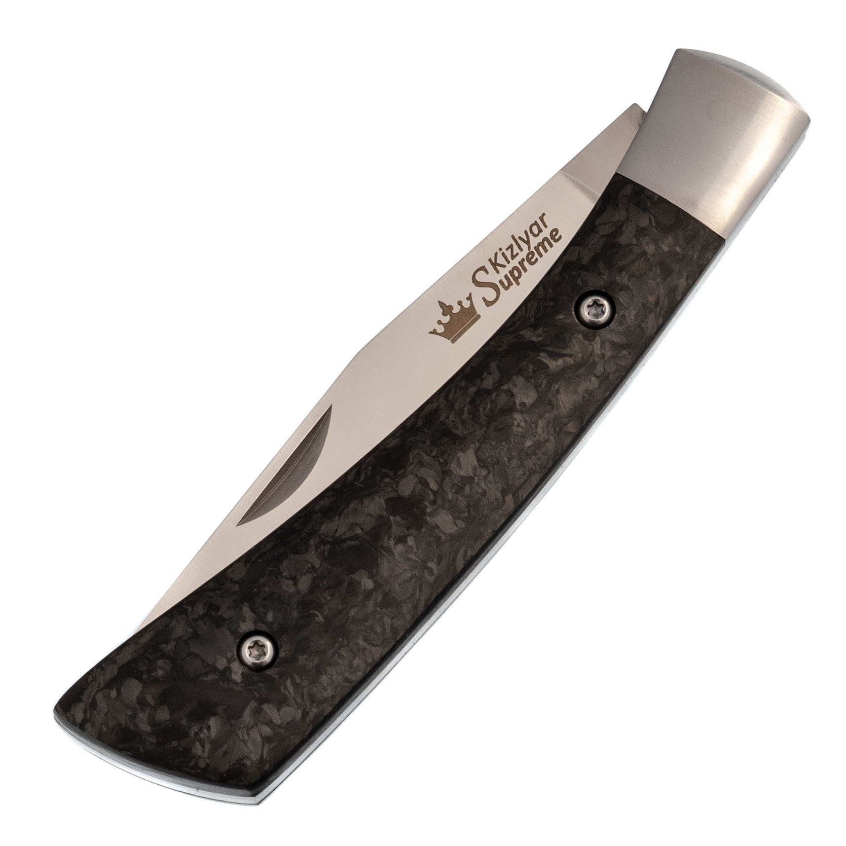 Складной нож Gent SW, сталь D2, рукоять карбон - фото 6