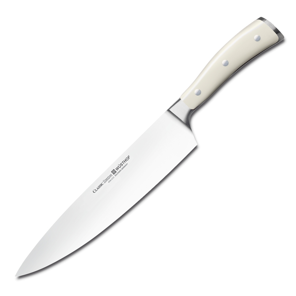 Нож Шефа Ikon Cream White 4596-0/23 WUS, 230 мм - фото 1