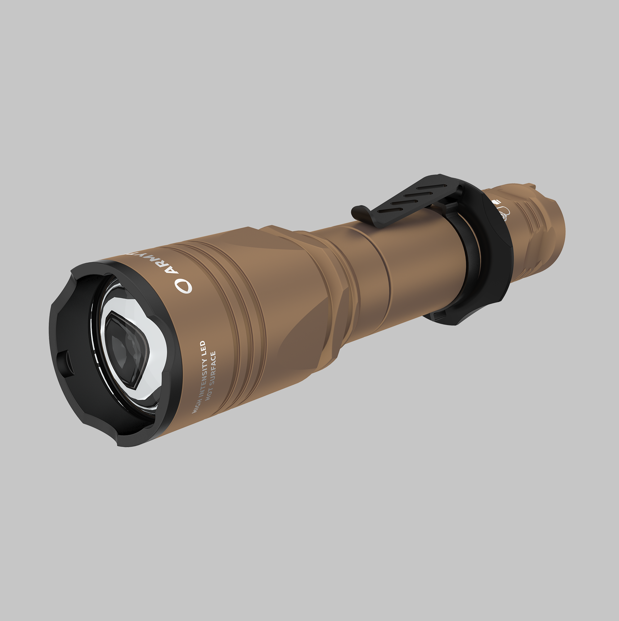 Фонарь тактический Armytek Dobermann Pro Magnet USB Sand (теплый свет) 1400 лм + 18650 (в комплекте) - фото 3