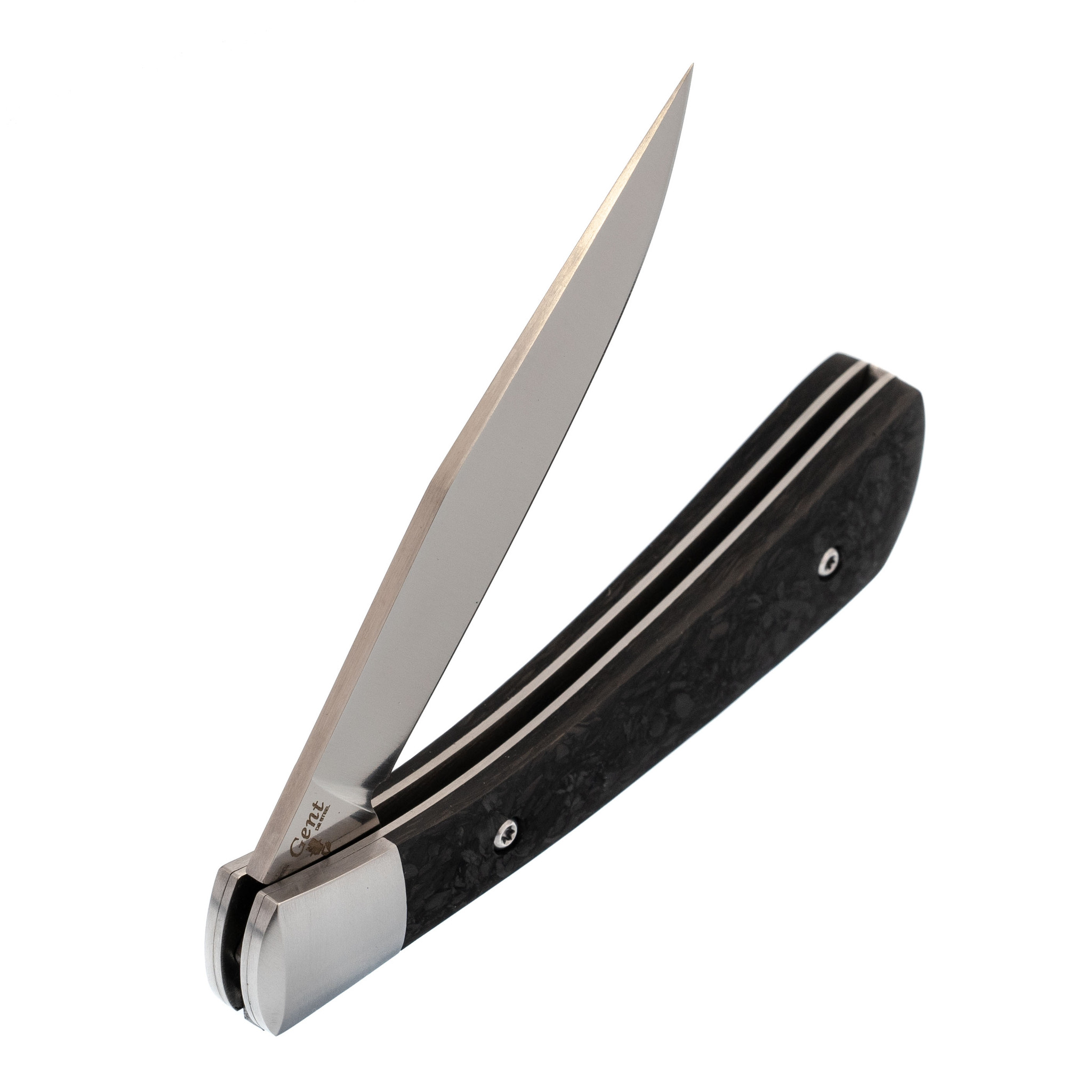 Складной нож Gent SW, сталь D2, рукоять карбон - фото 4