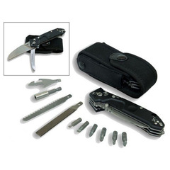 Фото Многофункциональный складной нож 87 мм с выкидным стропорезом Extrema Ratio Police EVO, сталь Böhler N690, рукоять алюминий