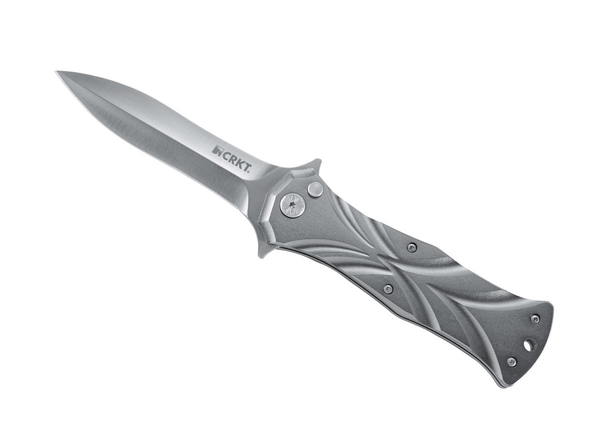 фото Складной нож crkt tighe dye™, сталь aus-8, рукоять алюминиевый сплав