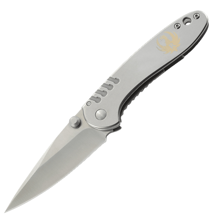 фото Складной нож crkt r2801 ruger knives over-bore™, сталь 8cr13mov, рукоять нержавеющая сталь