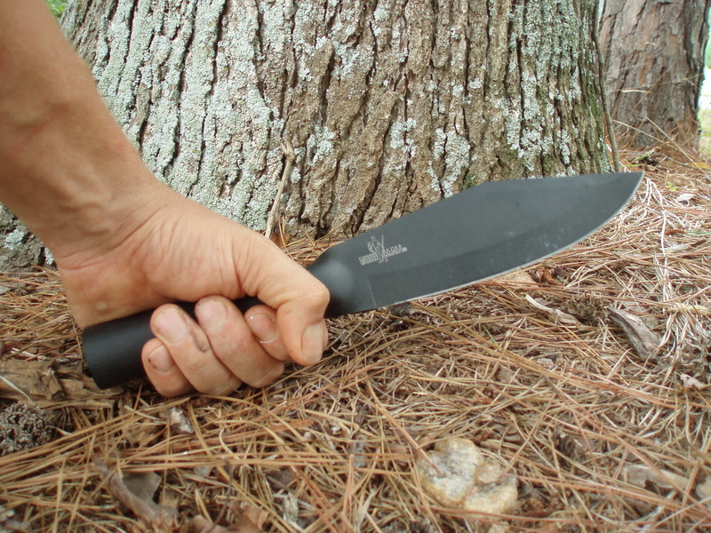Нож Cold Steel Bowie Blade Bushman 95BBUSK, сталь SK5, рукоять сталь - фото 2