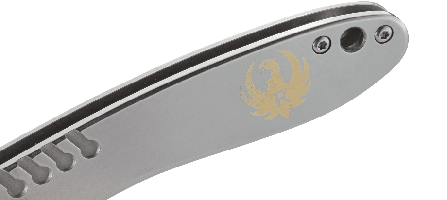 Складной нож CRKT R2801 Ruger Knives Over-Bore™, сталь 8Cr13MoV, рукоять нержавеющая сталь - фото 3