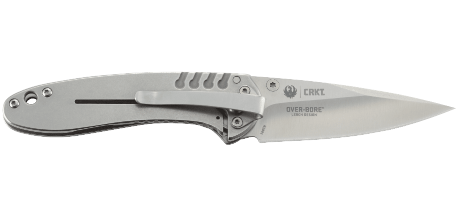 Складной нож CRKT R2801 Ruger Knives Over-Bore™, сталь 8Cr13MoV, рукоять нержавеющая сталь - фото 7