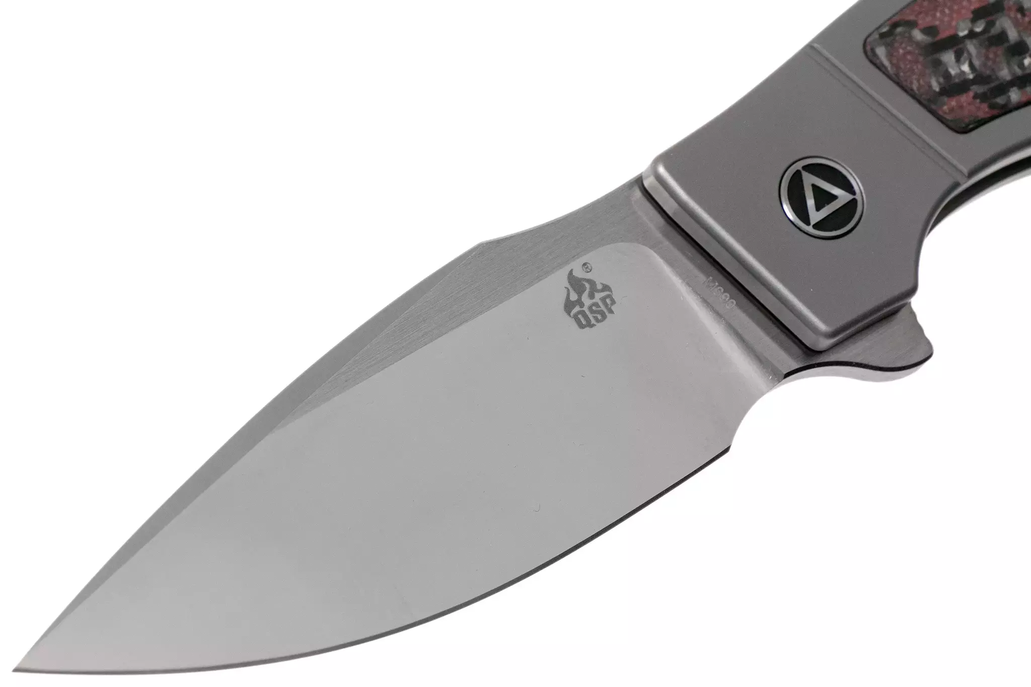 Складной нож QSP Legatus, сталь M390, рукоять титан/карбон - фото 3