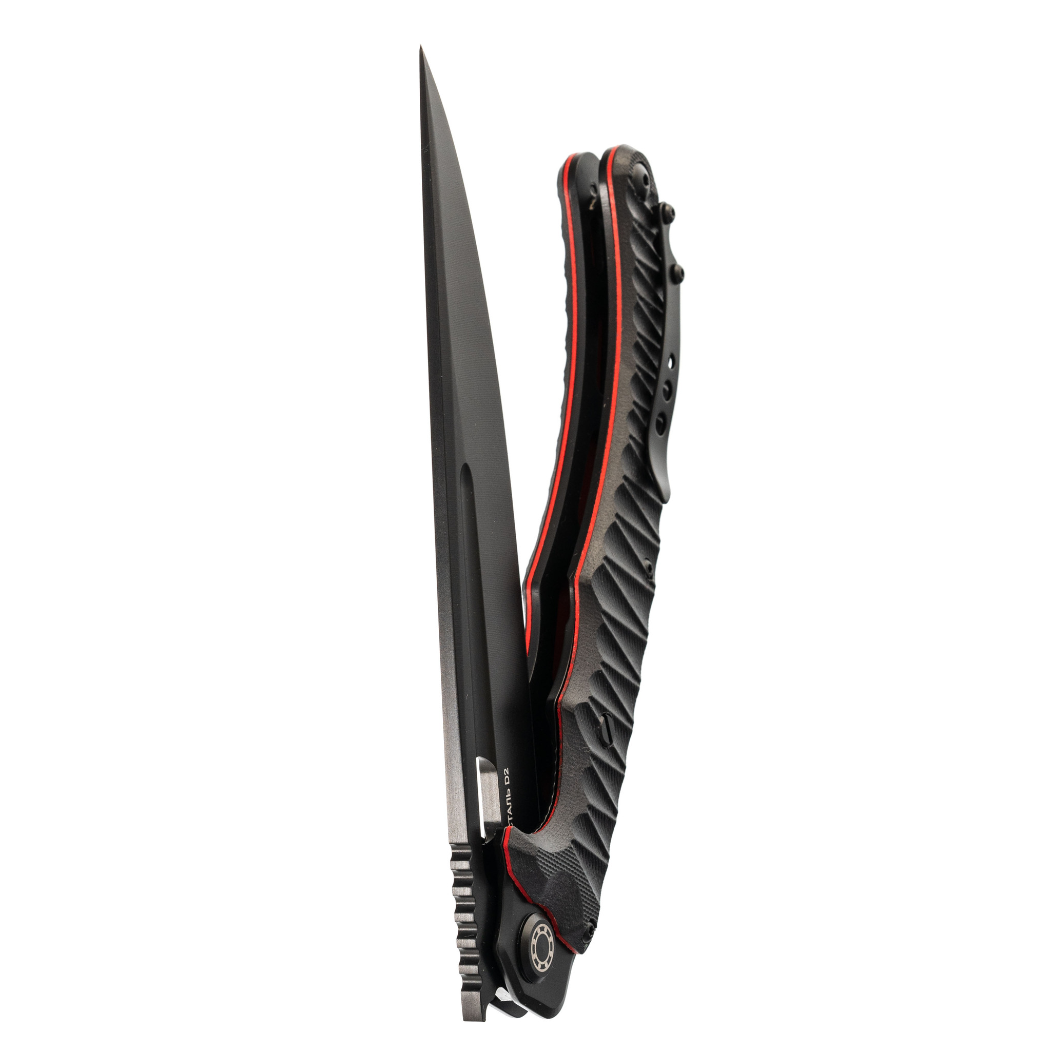 Складной нож Аватар-М, сталь D2 , рукоять G10 Black - фото 4