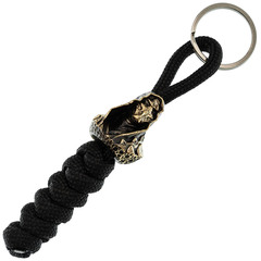 Фото Темляк с бусиной из бронзы Скорпион