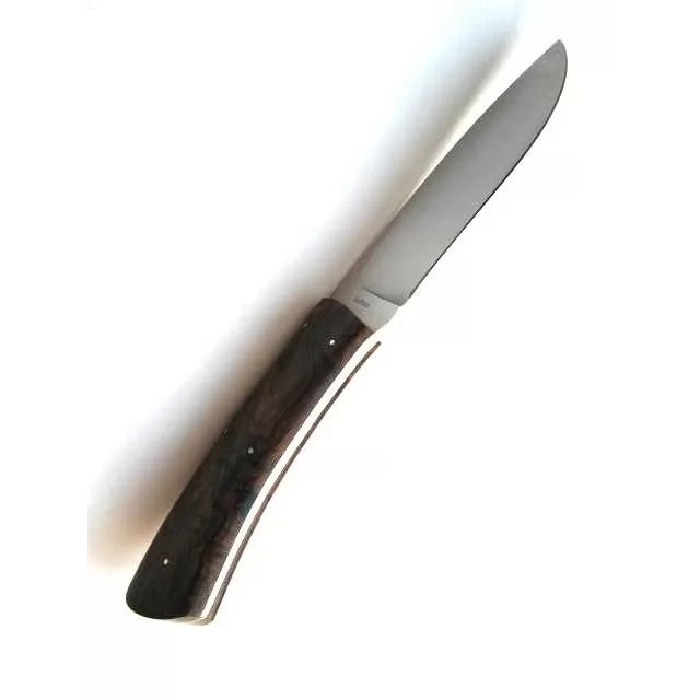 Нож с фиксированным клинком Arno Bernard Buffalo, сталь N690, рукоять аризонское железное дерево - фото 2