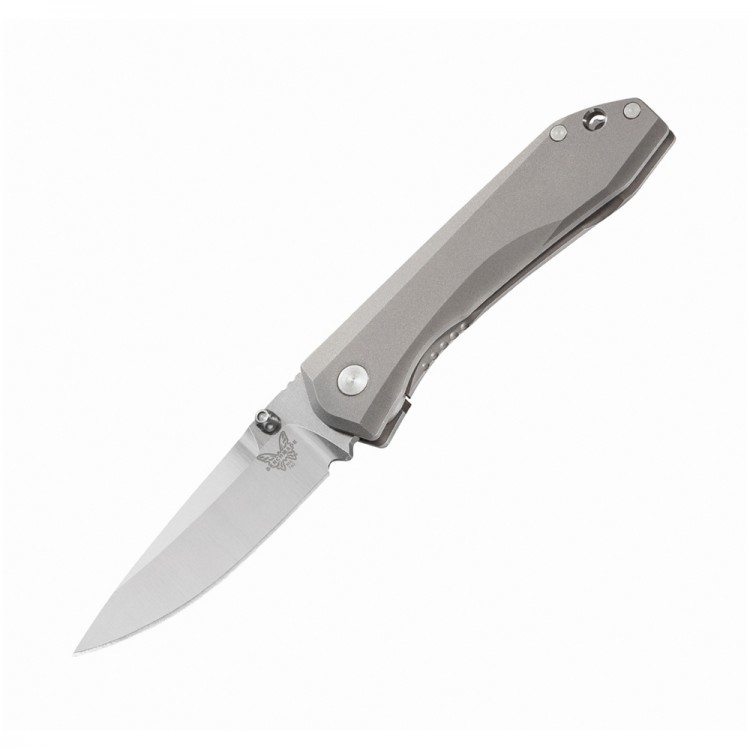 Нож складной Benchmade Mini Ti Monolock 765, сталь M390, рукоять титан