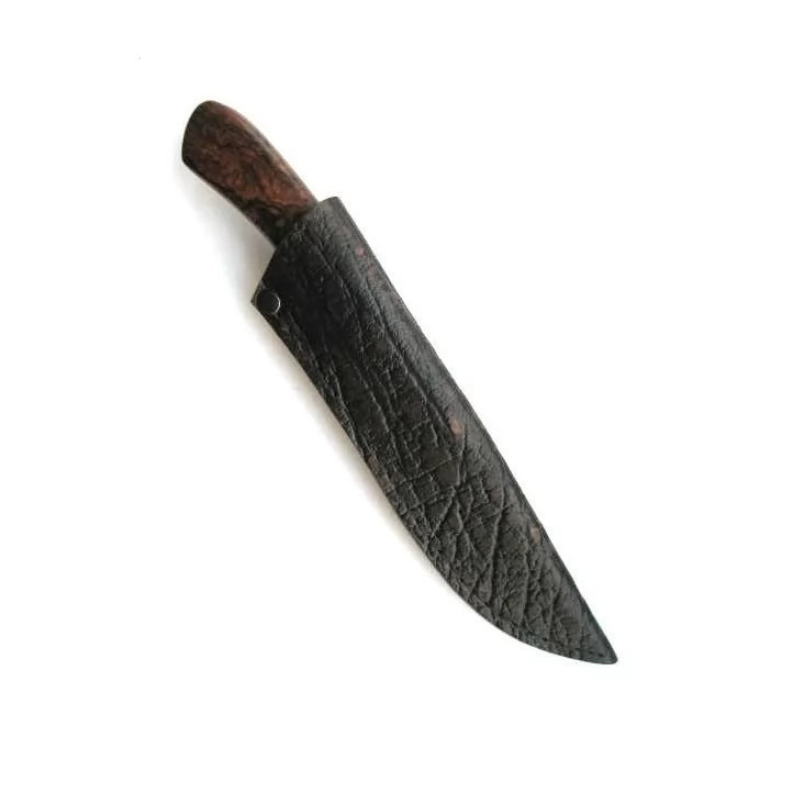 Нож с фиксированным клинком Arno Bernard Buffalo, сталь N690, рукоять аризонское железное дерево - фото 5