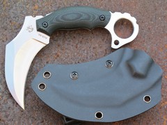 Фото Керамбит Шпора, сталь AUS-8, микарта