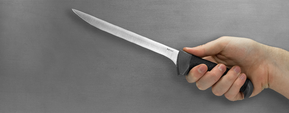 Филейный нож Kershaw 7.5" Fillet K1247, сталь 420J2, рукоять пластик/резина от Ножиков