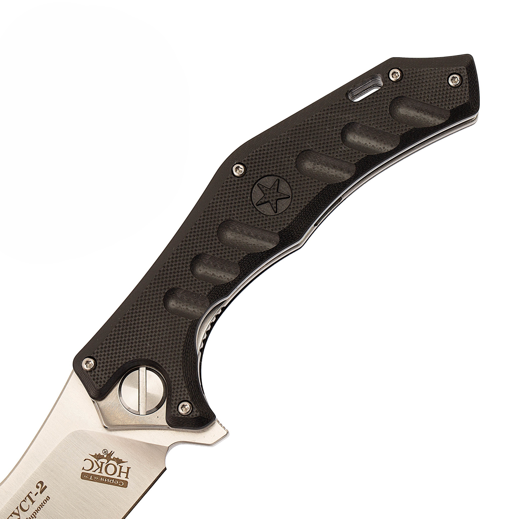 Нож Мангуст-2, сталь D2, рукоять G10 черный - фото 3