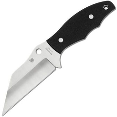 Фото Нож с фиксированным клинком Ronin 2 Spyderco FB09GP2, сталь Carpenters CTS® BD1 Alloy Satin Plain, рукоять стеклотекстолит G10, чёрный