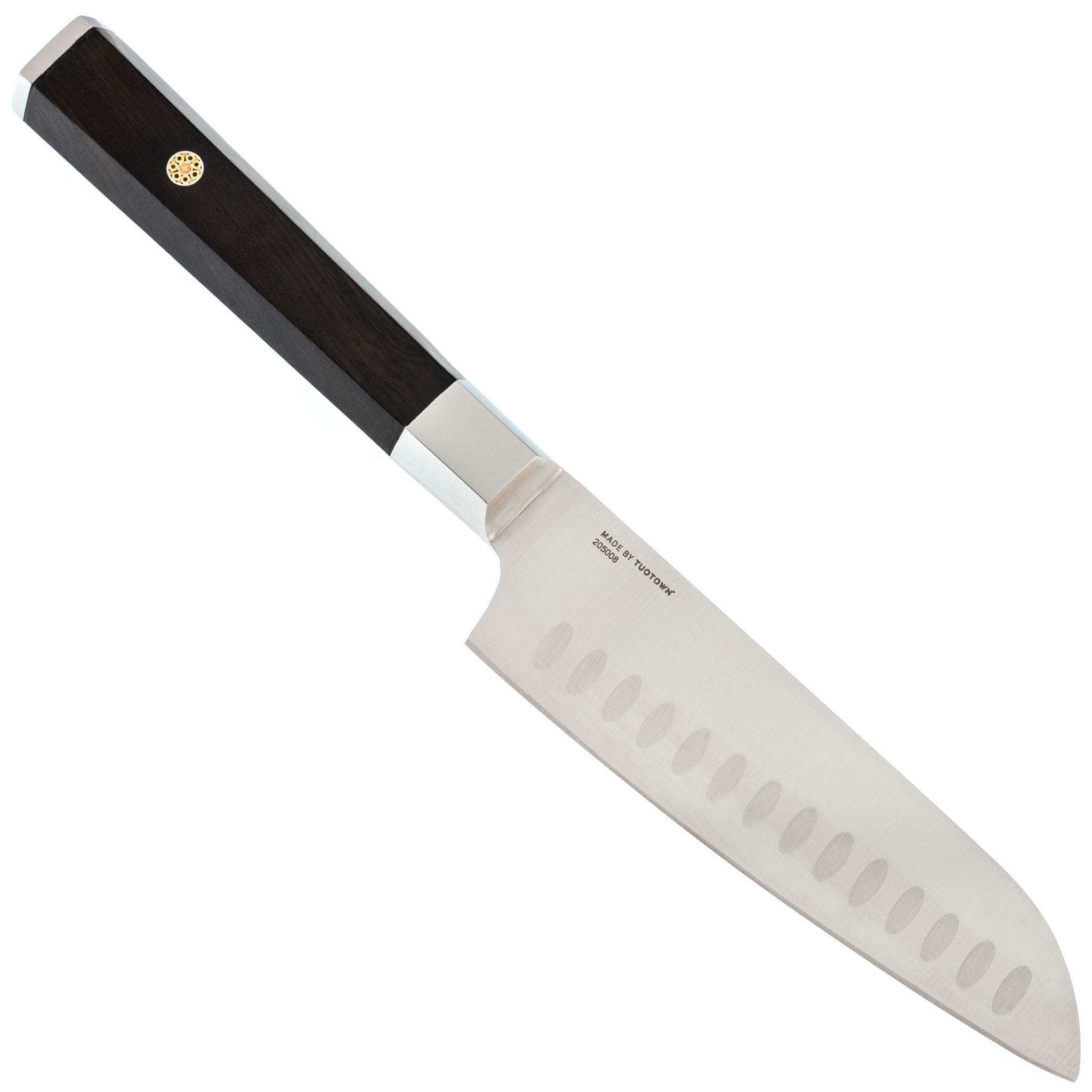 Кухонный нож Сантоку Tuotown, 130 мм - фото 3