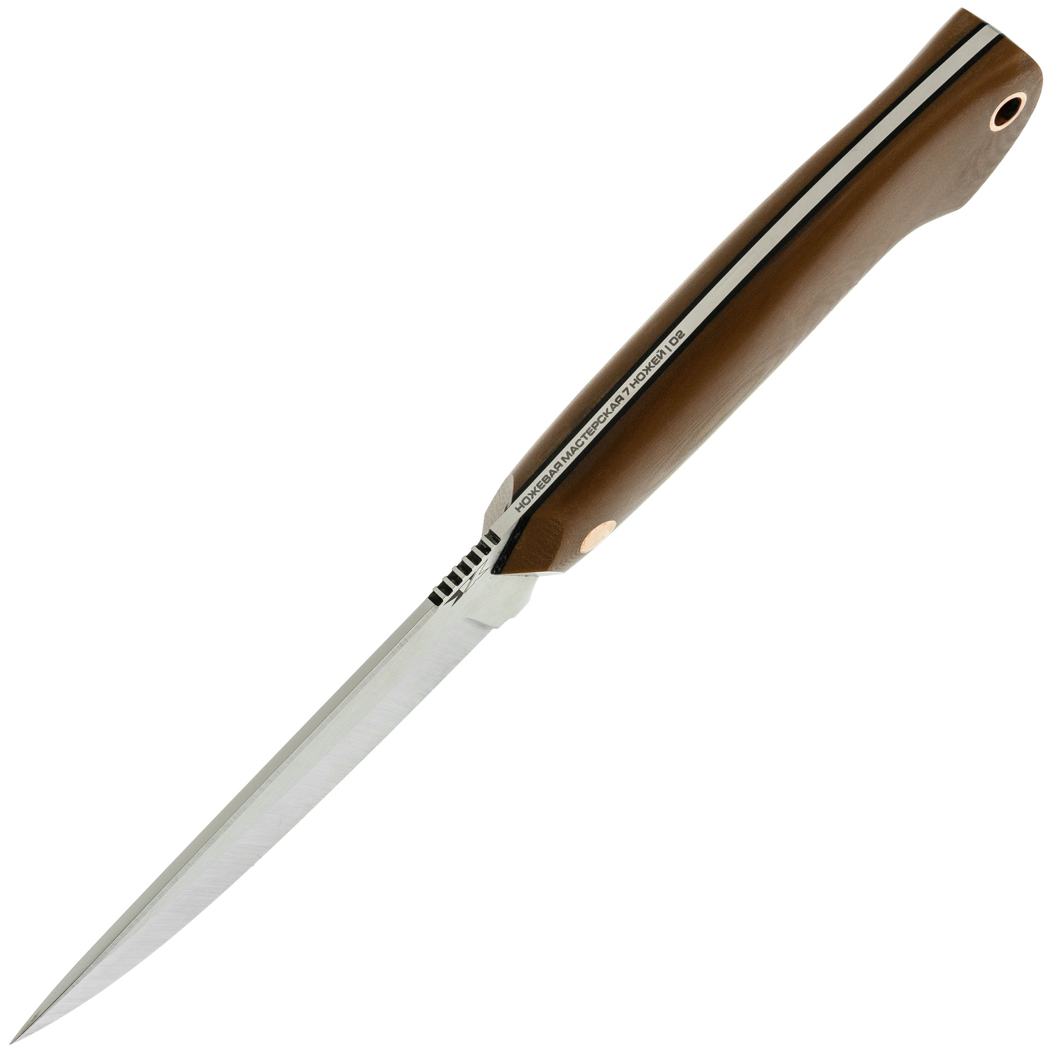 Нож Айсберг, сталь D2, рукоять карбон - фото 3
