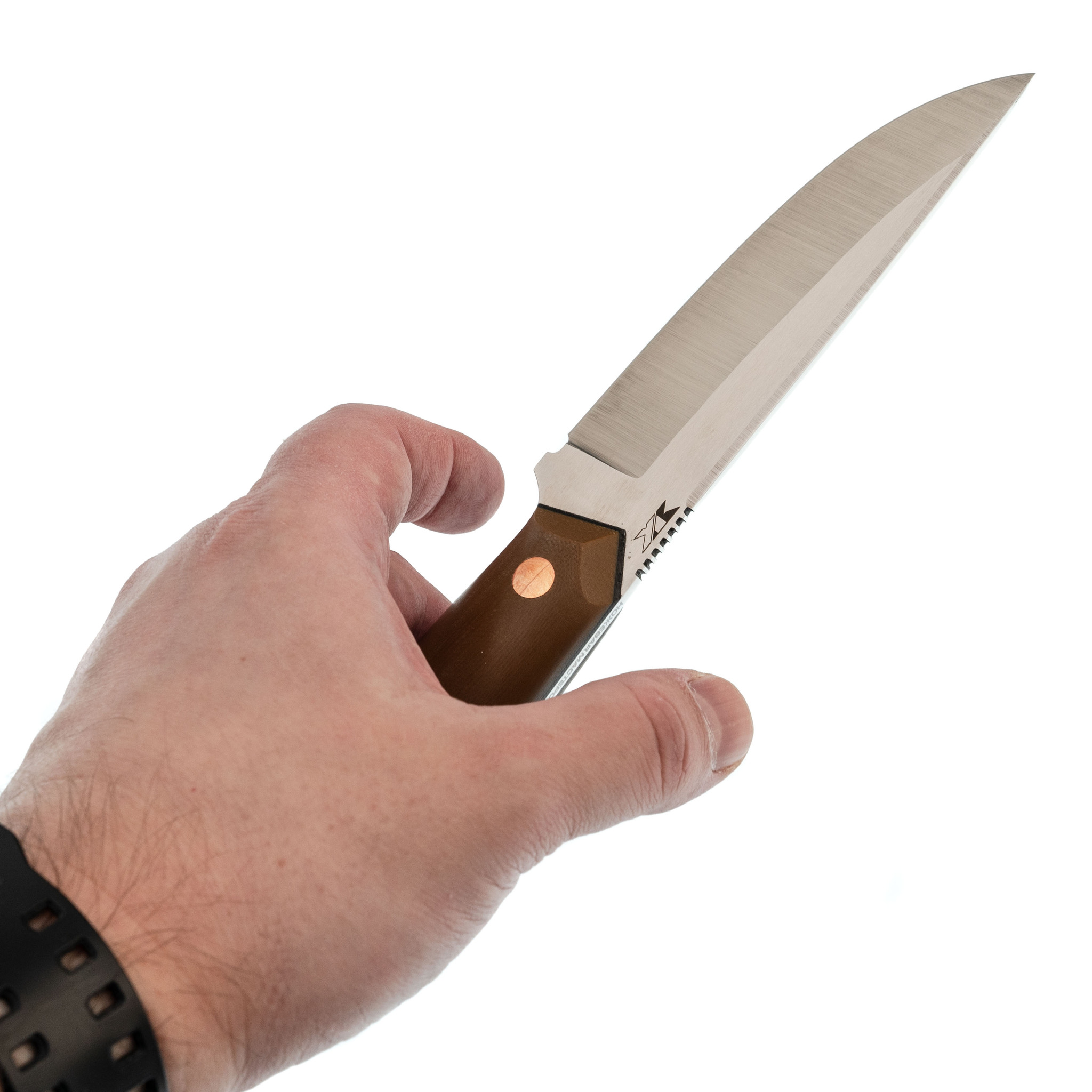 Нож Айсберг, сталь D2, рукоять карбон - фото 6