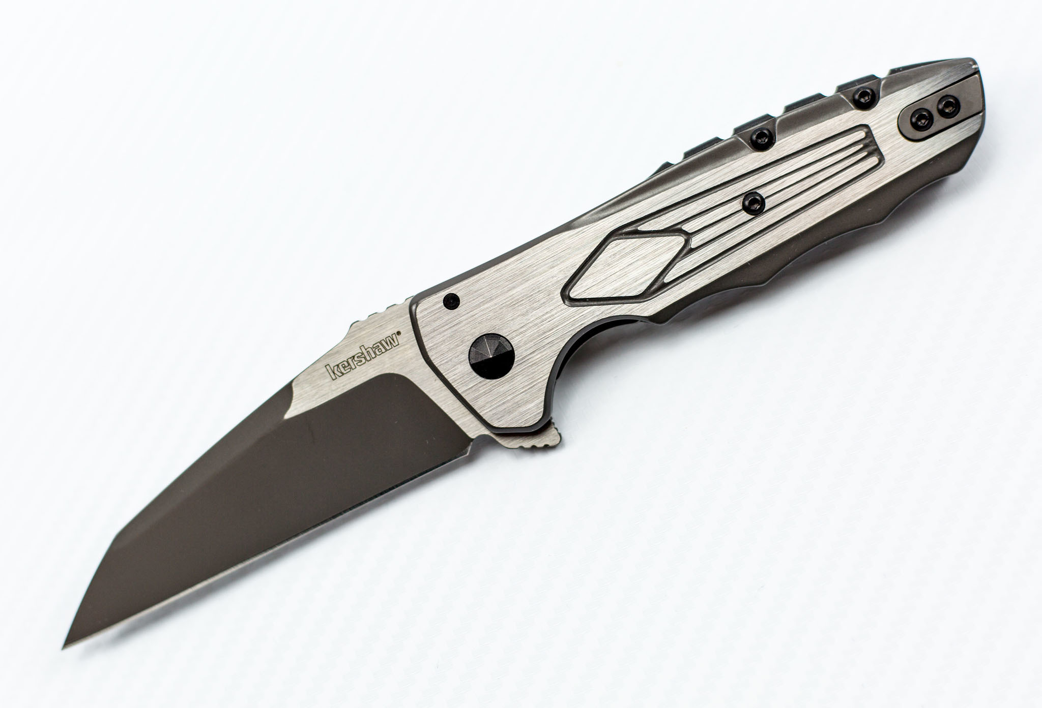 Складной нож Kershaw Deadline K1087, сталь 8Cr13MoV, рукоять нержавеющая сталь - фото 1