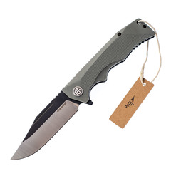 Фото Складной нож Petrified Fish 959GR, сталь D2, рукоять микарта