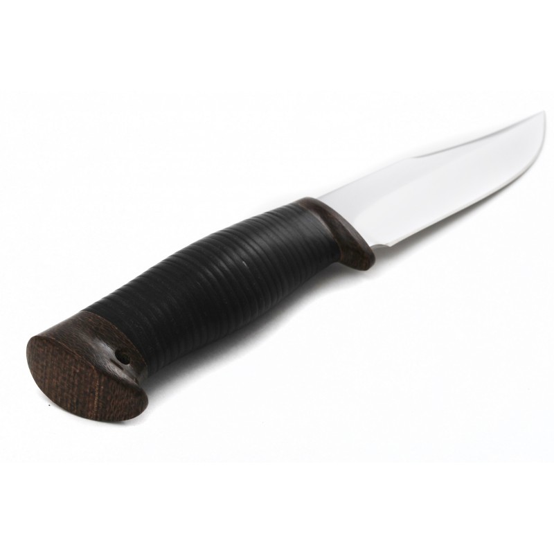 Нож Домбай, сталь 95х18, кожа от Ножиков