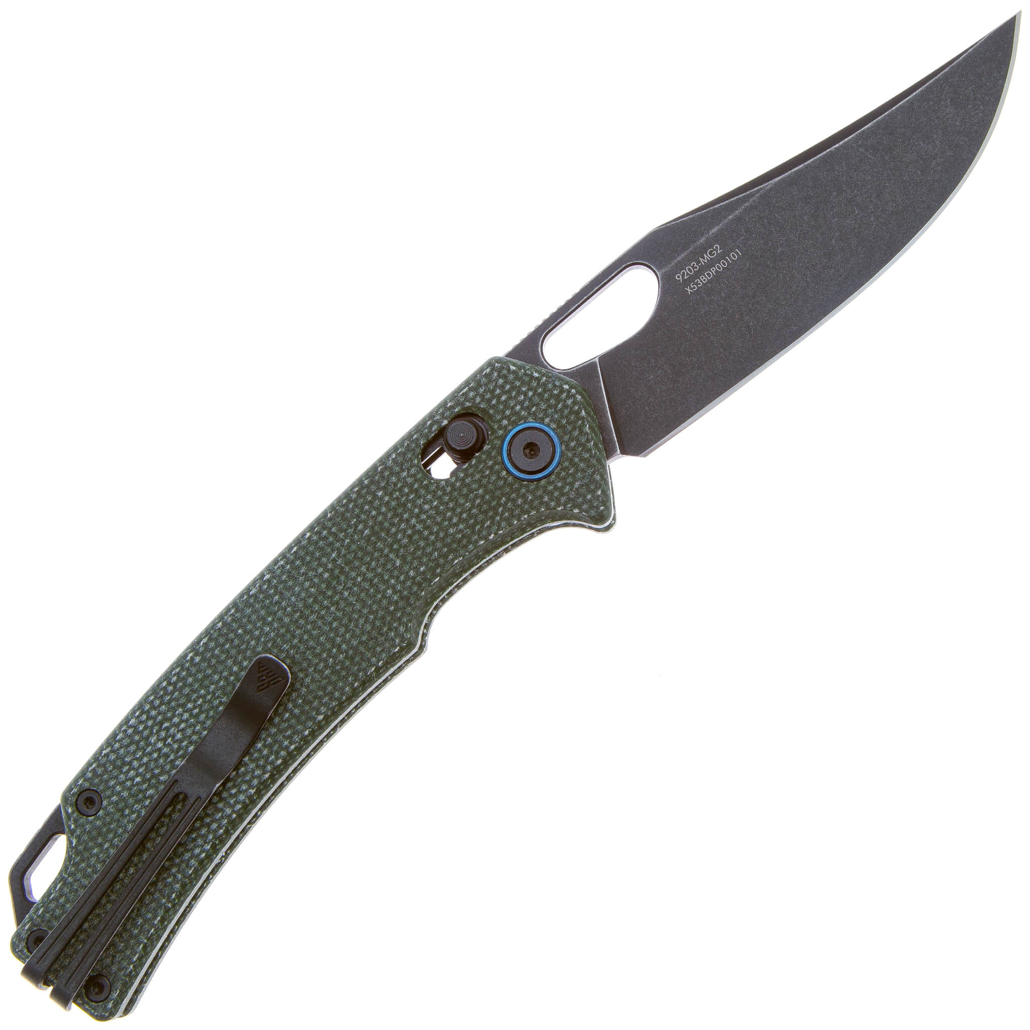 Складной нож SRM 9203-MG2, сталь 10Cr15CoMoV, рукоять микарта - фото 2