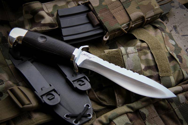 фото Тактический нож кистень, сталь 95х18 росоружие