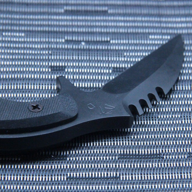 Нож с фиксированным клинком Medford Karambit 2, сталь D2 PVD, рукоять стеклотекстолит G-10, чёрный от Ножиков