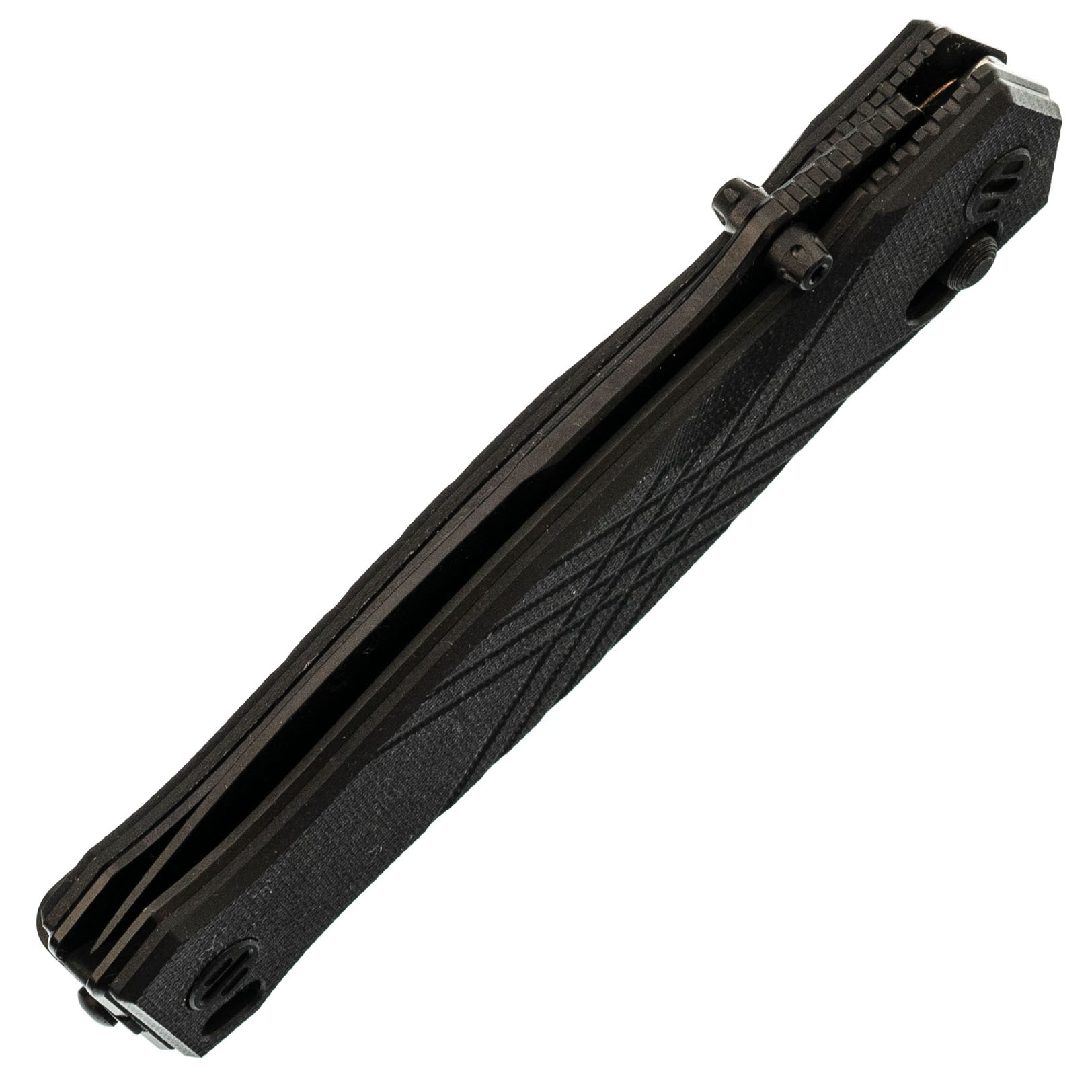 Складной нож RealSteel Muninn, сталь VG-10, рукоять Black G10 - фото 8