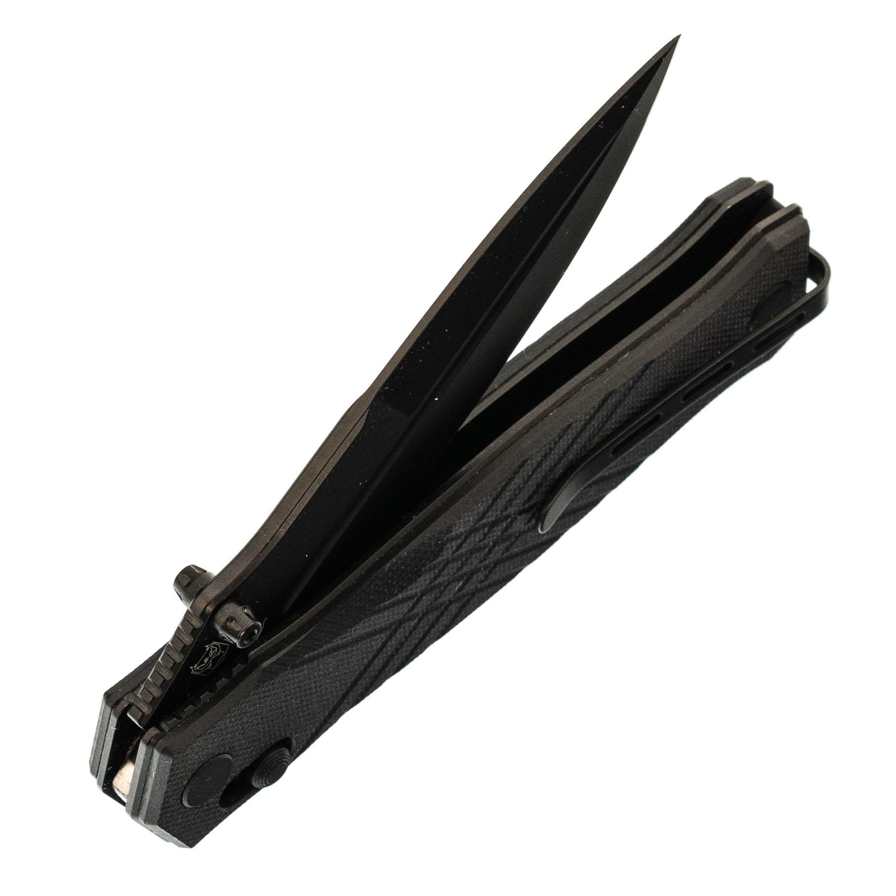 Складной нож RealSteel Muninn, сталь VG-10, рукоять Black G10 - фото 4