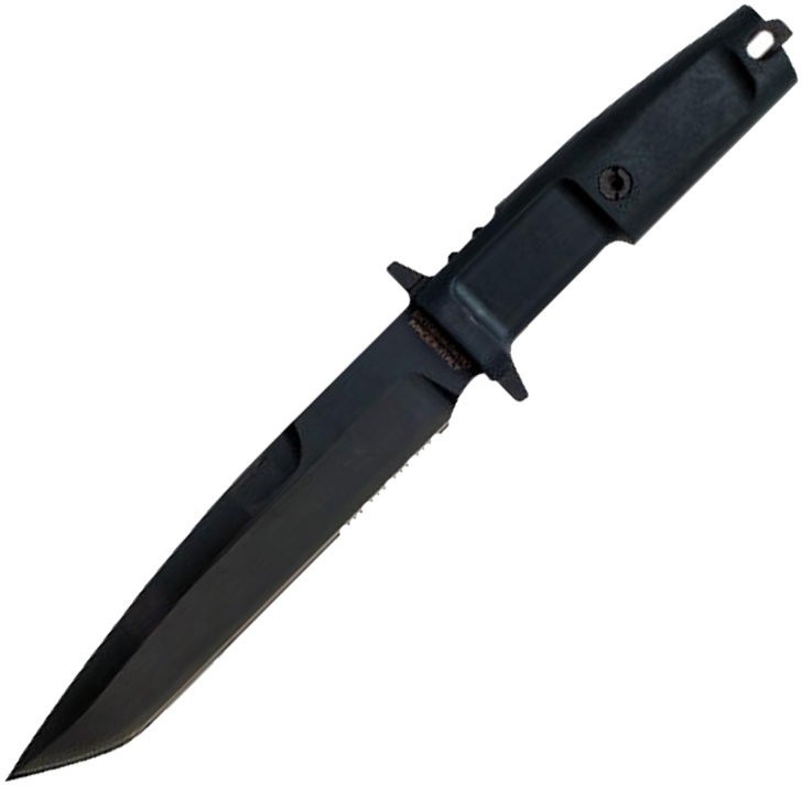 Нож с фиксированным клинком Extrema Ratio Dobermann III Black (Soft Nylon Sheath), сталь Bhler N690 - фото 2