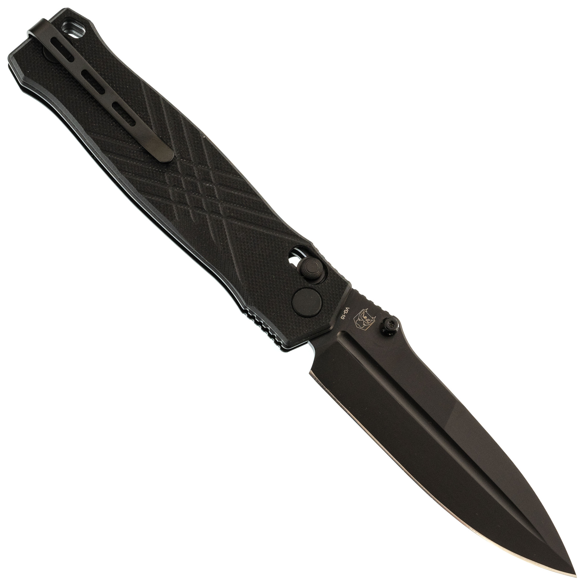 Складной нож RealSteel Muninn, сталь VG-10, рукоять Black G10 - фото 3