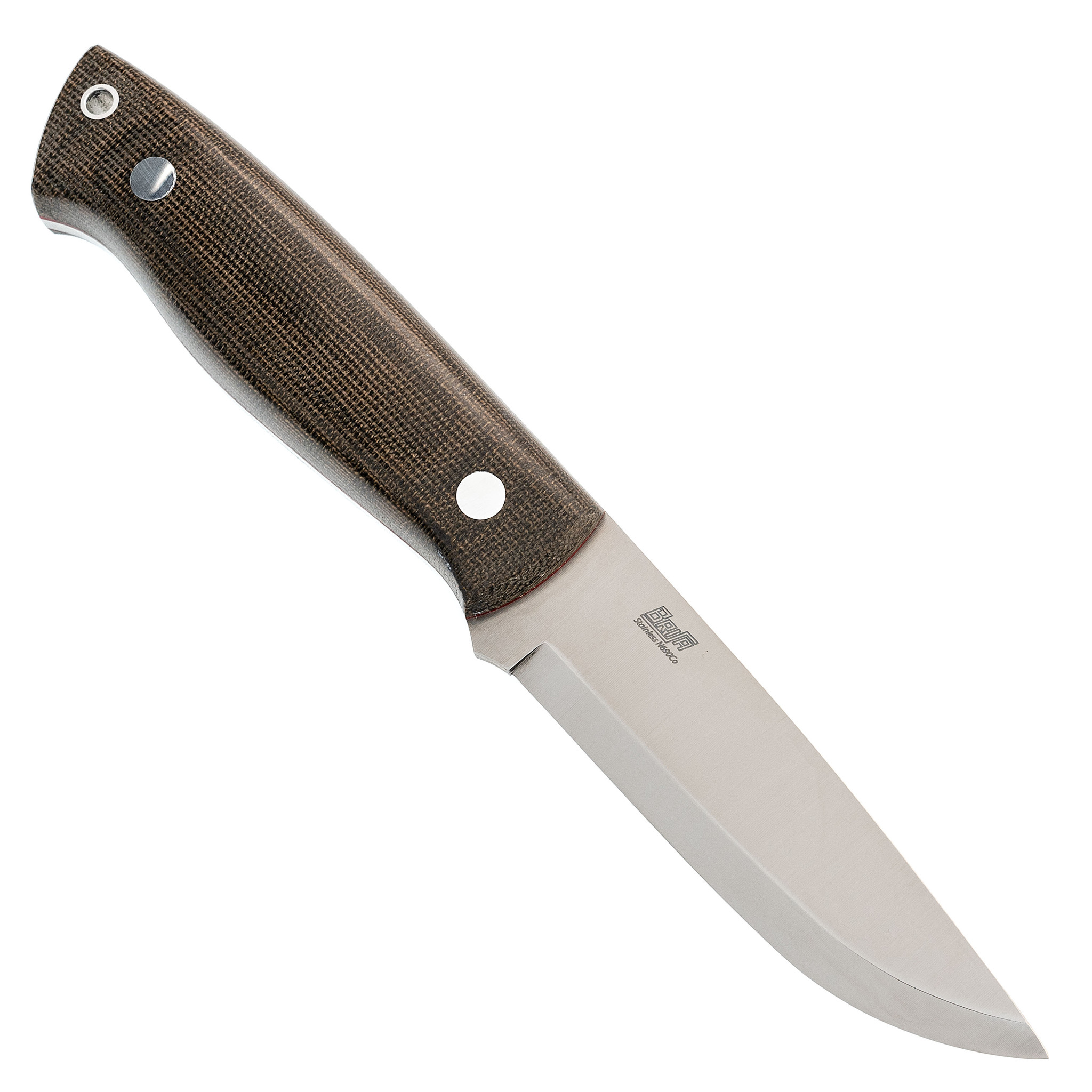 Нож Enzo Trapper 95 Green Micarta, сталь N690Co - фото 3