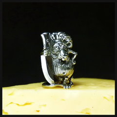 Фото Бусина для темляка Кулинарио, мельхиор