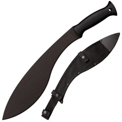 Фото Мачете кукри Cold Steel Kukri Machete, сталь 1055С, рукоять полипропилен, черный