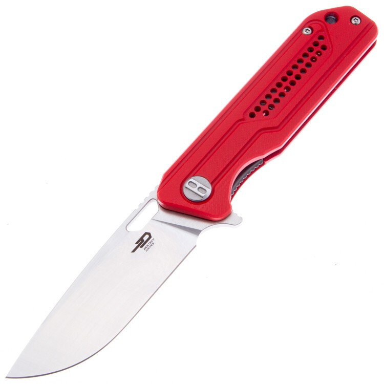 Складной нож Bestech Circuit, сталь K110, рукоять G10, красный