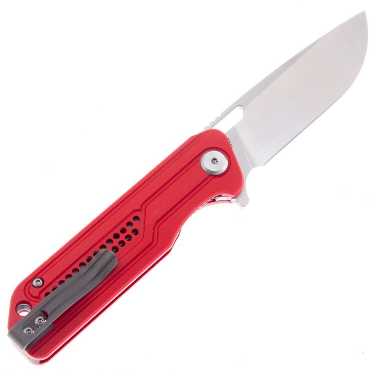 Складной нож Bestech Circuit, сталь K110, рукоять G10, красный - фото 2