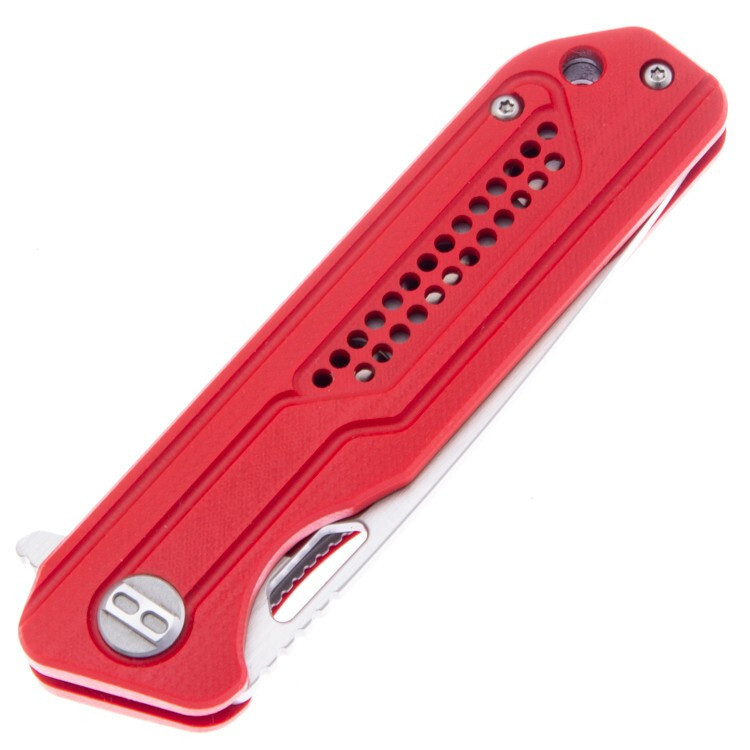 Складной нож Bestech Circuit, сталь K110, рукоять G10, красный - фото 3